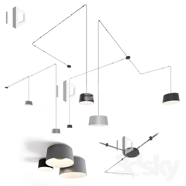 3DSKY MODELS – CEILING LIGHT – No.086