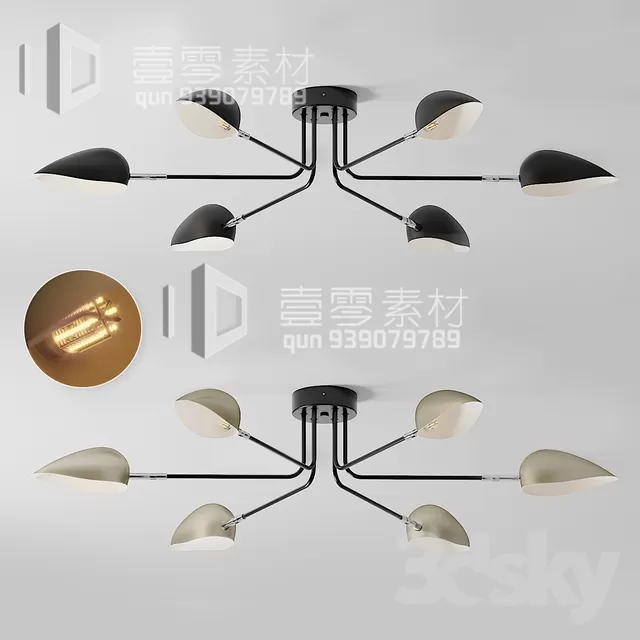 3DSKY MODELS – CEILING LIGHT – No.186 3DSKY MODELS – CEILING LIGHT – No.186
