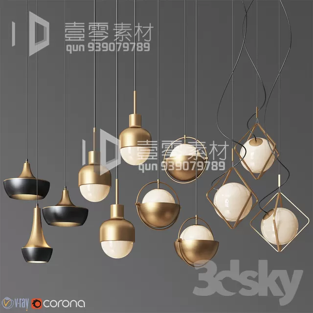 3DSKY MODELS – CEILING LIGHT – No.196 3DSKY MODELS – CEILING LIGHT – No.196