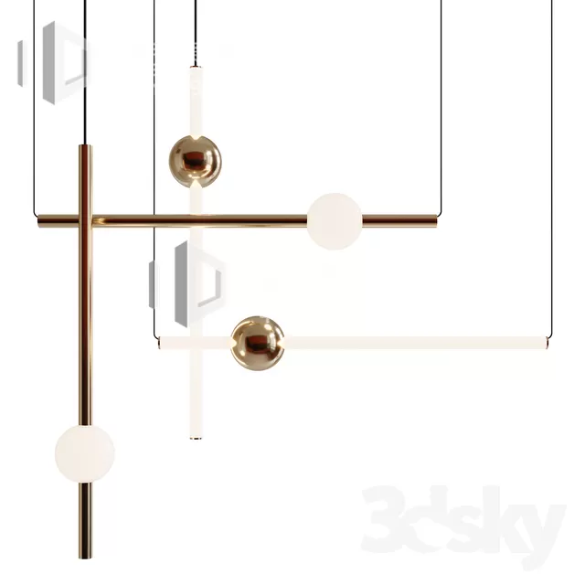 3DSKY MODELS – CEILING LIGHT – No.223 3DSKY MODELS – CEILING LIGHT – No.223