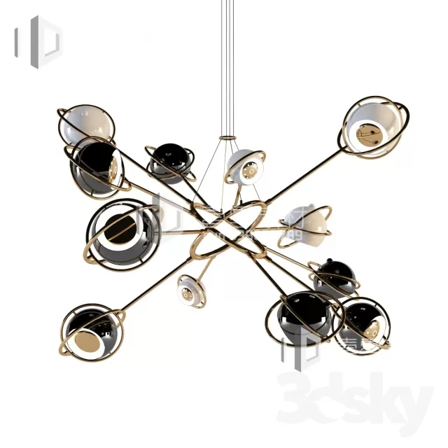 3DSKY MODELS – CEILING LIGHT – No.241 3DSKY MODELS – CEILING LIGHT – No.241