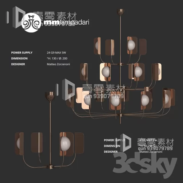 3DSKY MODELS – CEILING LIGHT – No.242 3DSKY MODELS – CEILING LIGHT – No.242