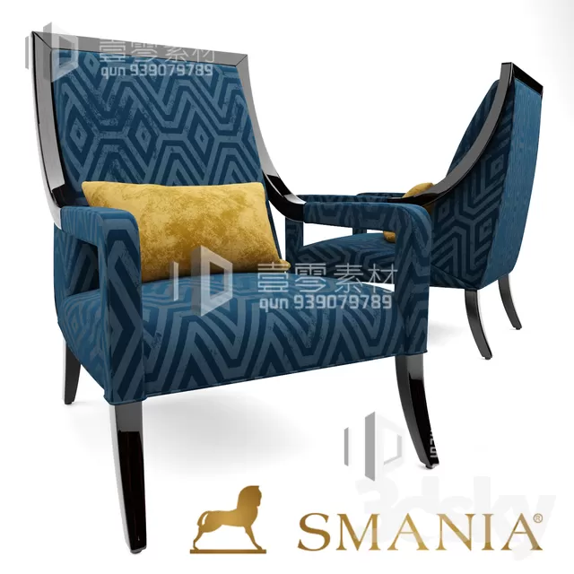 3DSKY MODELS – CHAIR & ARMCHAIR – VOL.06 – No.005 3DSKY MODELS – CHAIR & ARMCHAIR – VOL.06 – No.005