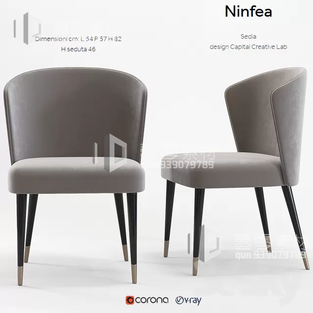 3DSKY MODELS – CHAIR & ARMCHAIR – VOL.06 – No.005 3DSKY MODELS – CHAIR & ARMCHAIR – VOL.06 – No.005