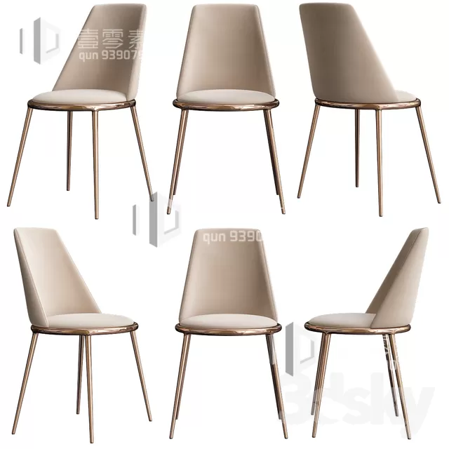 3DSKY MODELS – CHAIR & ARMCHAIR – VOL.06 – No.005 3DSKY MODELS – CHAIR & ARMCHAIR – VOL.06 – No.005