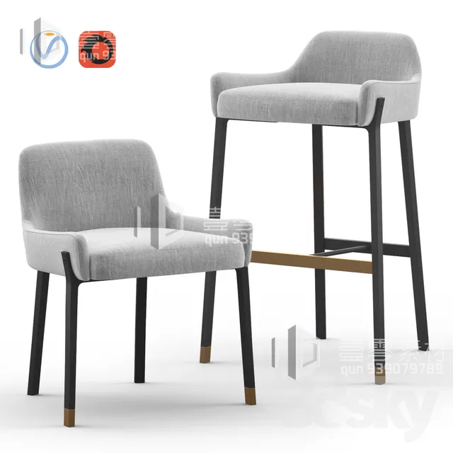 3DSKY MODELS – CHAIR & ARMCHAIR – VOL.06 – No.005 3DSKY MODELS – CHAIR & ARMCHAIR – VOL.06 – No.005