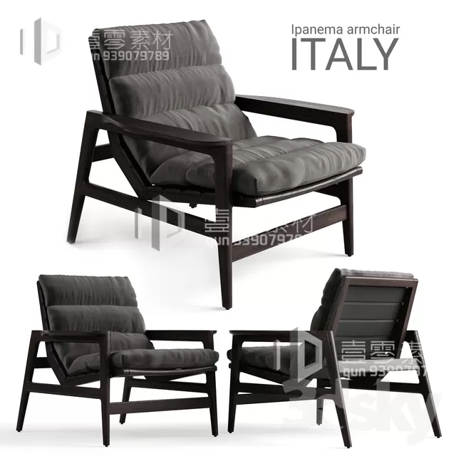 3DSKY MODELS – CHAIR & ARMCHAIR – VOL.06 – No.005 3DSKY MODELS – CHAIR & ARMCHAIR – VOL.06 – No.005