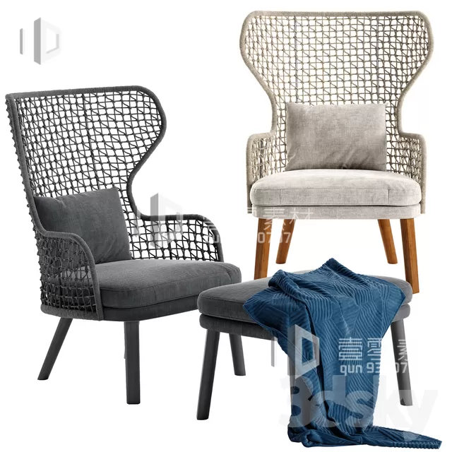 3DSKY MODELS – CHAIR & ARMCHAIR – VOL.06 – No.005 3DSKY MODELS – CHAIR & ARMCHAIR – VOL.06 – No.005