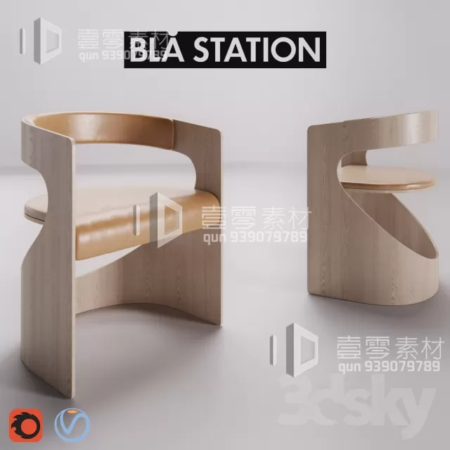 3DSKY MODELS – CHAIR & ARMCHAIR – VOL.06 – No.005 3DSKY MODELS – CHAIR & ARMCHAIR – VOL.06 – No.005
