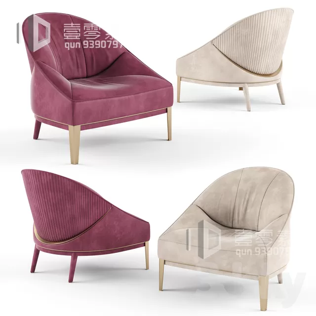 3DSKY MODELS – CHAIR & ARMCHAIR – VOL.06 – No.005 3DSKY MODELS – CHAIR & ARMCHAIR – VOL.06 – No.005