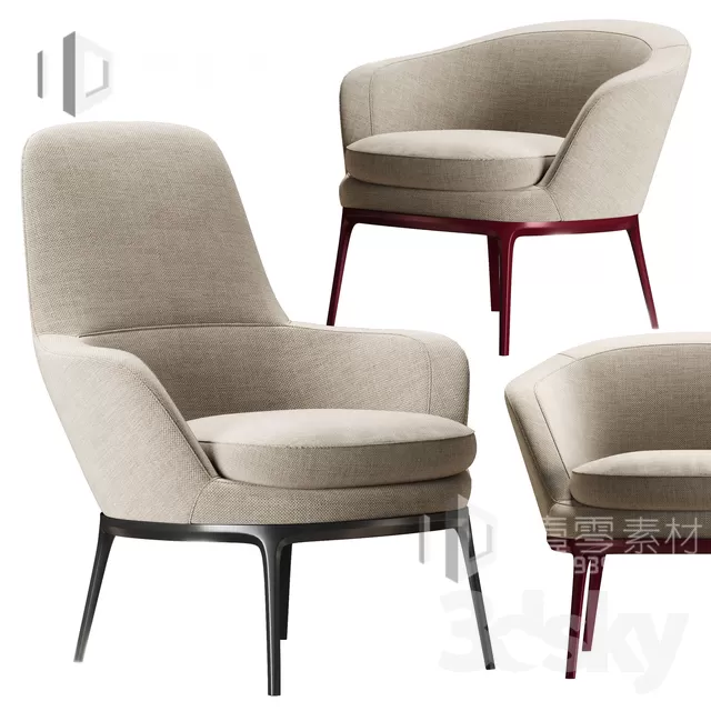 3DSKY MODELS – CHAIR & ARMCHAIR – VOL.06 – No.005 3DSKY MODELS – CHAIR & ARMCHAIR – VOL.06 – No.005
