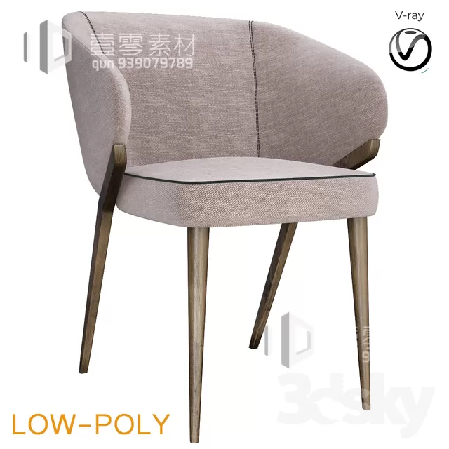 3DSKY MODELS – CHAIR & ARMCHAIR – VOL.06 – No.033