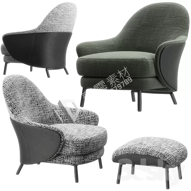3DSKY MODELS – CHAIR & ARMCHAIR – VOL.07 – No.014