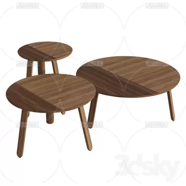 3DSKY MODELS – COFFEE TABLE – No.045 3DSKY MODELS – COFFEE TABLE – No.045