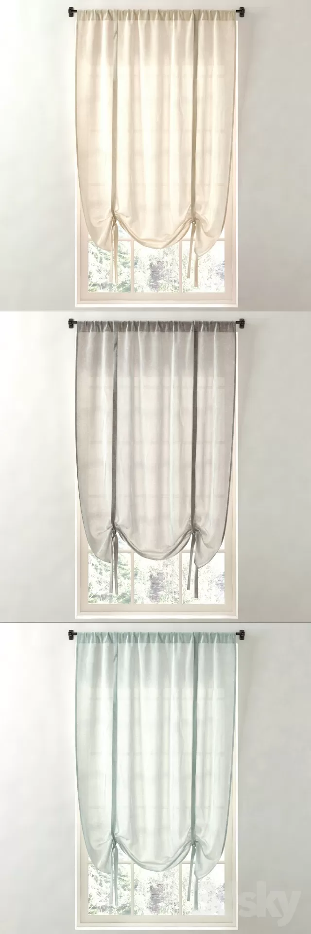 3DSKY MODELS – CURTAIN 3D MODELS – 108