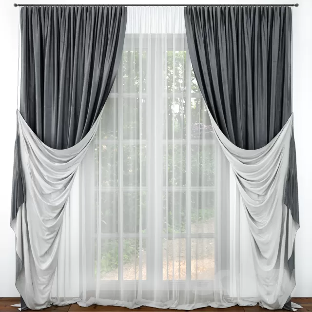 3DSKY MODELS – CURTAIN 3D MODELS – 140