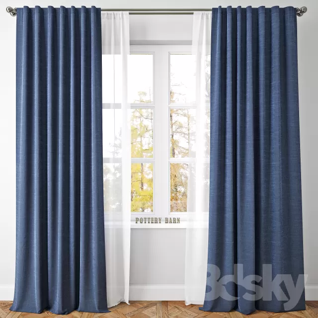 3DSKY MODELS – CURTAIN 3D MODELS – 151