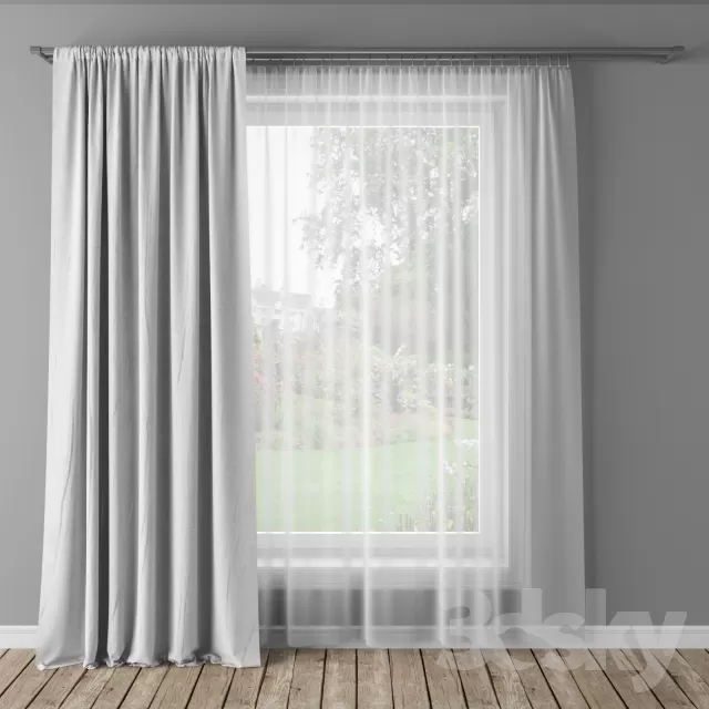 3DSKY MODELS – CURTAIN 3D MODELS – 162