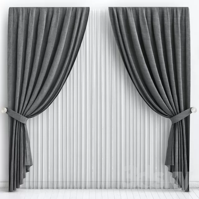 3DSKY MODELS – CURTAIN 3D MODELS – 218