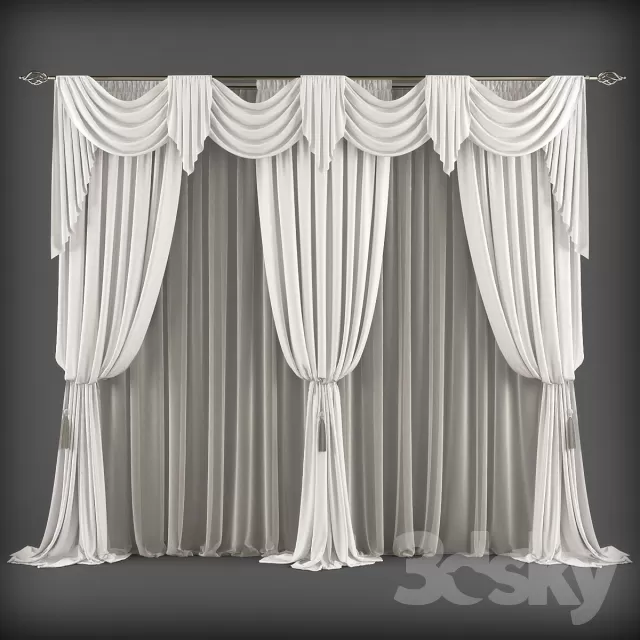 3DSKY MODELS – CURTAIN 3D MODELS – 023 3DSKY MODELS – CURTAIN 3D MODELS – 023