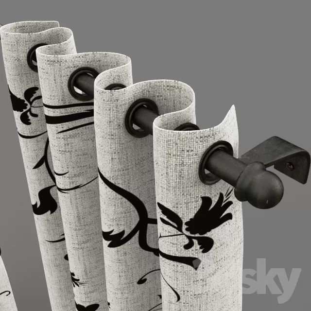 3DSKY MODELS – CURTAIN 3D MODELS – 035 3DSKY MODELS – CURTAIN 3D MODELS – 035