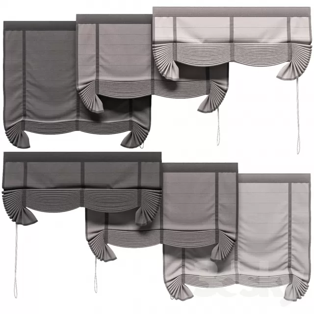3DSKY MODELS – CURTAIN 3D MODELS – 095
