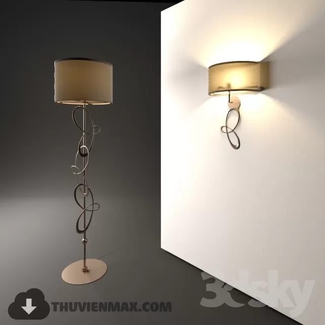 3DSKY MODELS – LIGHTING – Lighting 3D Models – Floor lamp – 136 3DSKY MODELS – LIGHTING – Lighting 3D Models – Floor lamp – 136