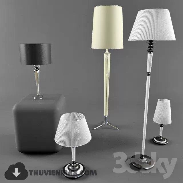 3DSKY MODELS – LIGHTING – Lighting 3D Models – Floor lamp – 024 3DSKY MODELS – LIGHTING – Lighting 3D Models – Floor lamp – 024