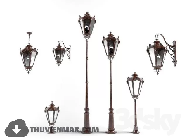 3DSKY MODELS – LIGHTING – Lighting 3D Models – Street and technical lighting – 305