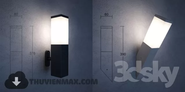 3DSKY MODELS – LIGHTING – Lighting 3D Models – Street and technical lighting – 322