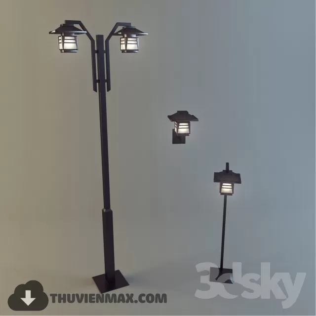 3DSKY MODELS – LIGHTING – Lighting 3D Models – Street and technical lighting – 335