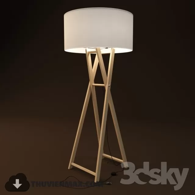 3DSKY MODELS – LIGHTING – Lighting 3D Models – Floor lamp – 037 3DSKY MODELS – LIGHTING – Lighting 3D Models – Floor lamp – 037