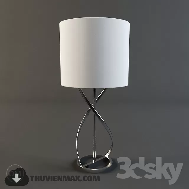 3DSKY MODELS – LIGHTING – Lighting 3D Models – Table lamp – 396