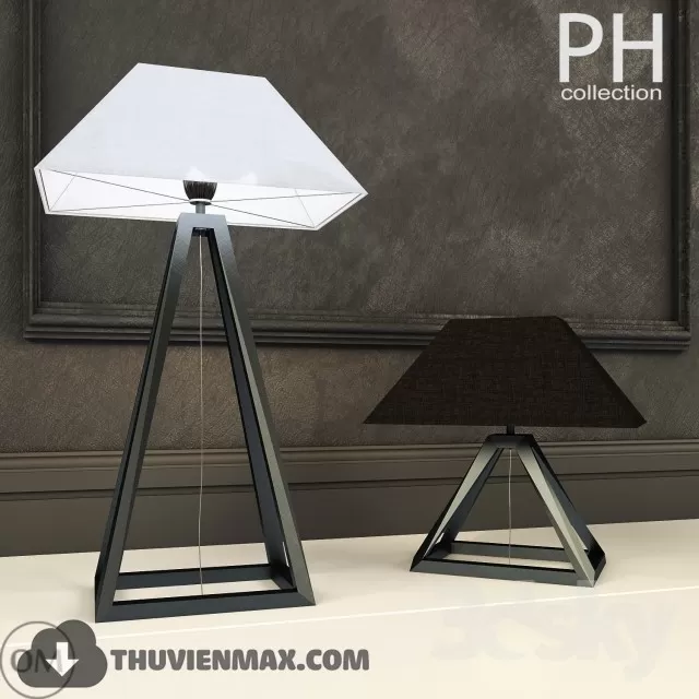 3DSKY MODELS – LIGHTING – Lighting 3D Models – Table lamp – 406