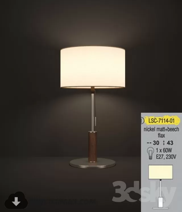 3DSKY MODELS – LIGHTING – Lighting 3D Models – Table lamp – 464 3DSKY MODELS – LIGHTING – Lighting 3D Models – Table lamp – 464