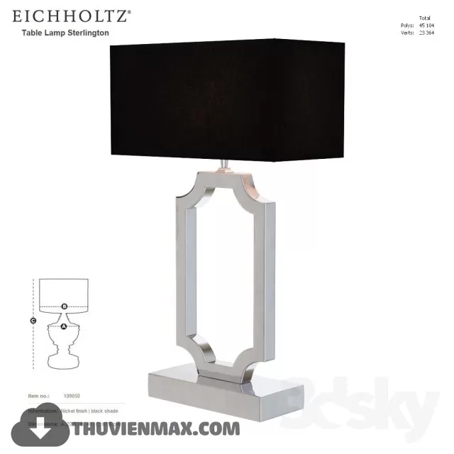 3DSKY MODELS – LIGHTING – Lighting 3D Models – Table lamp – 476 3DSKY MODELS – LIGHTING – Lighting 3D Models – Table lamp – 476
