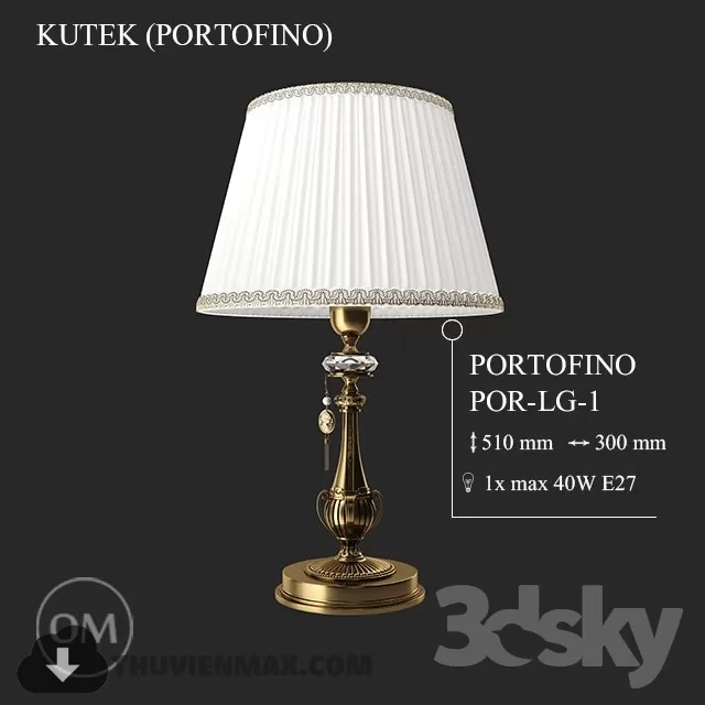 3DSKY MODELS – LIGHTING – Lighting 3D Models – Table lamp – 488