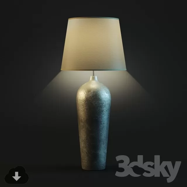 3DSKY MODELS – LIGHTING – Lighting 3D Models – Table lamp – 496
