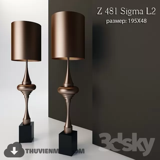 3DSKY MODELS – LIGHTING – Lighting 3D Models – Floor lamp – 006 3DSKY MODELS – LIGHTING – Lighting 3D Models – Floor lamp – 006