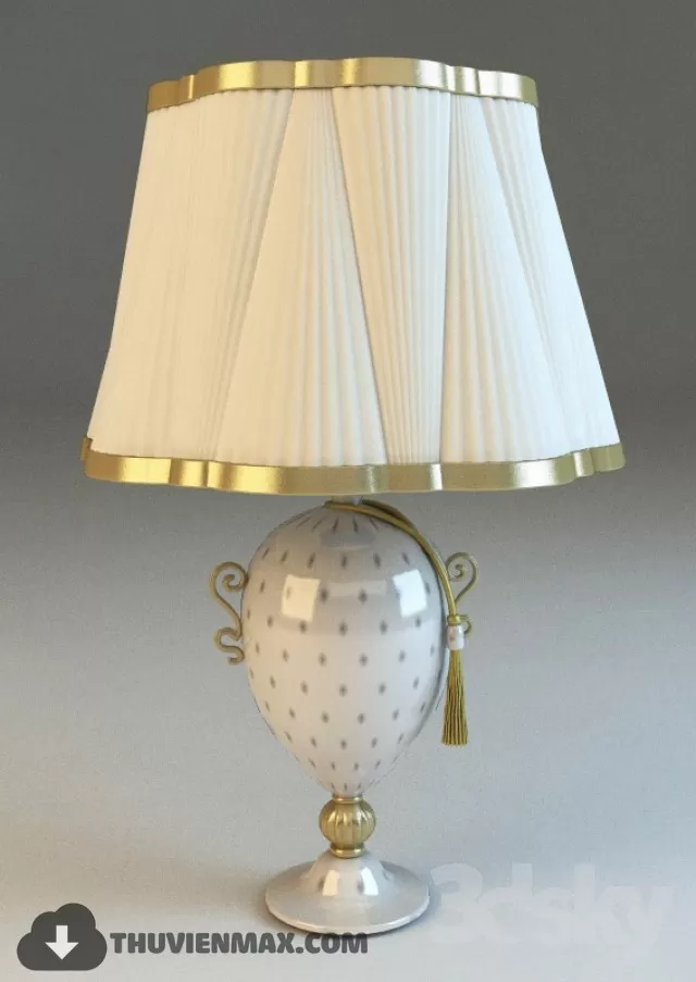 3DSKY MODELS – LIGHTING – Lighting 3D Models – Table lamp – 524