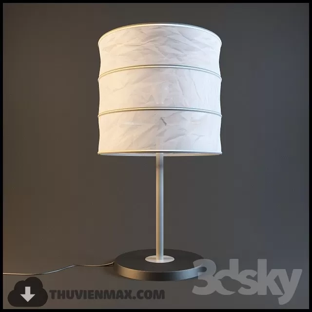 3DSKY MODELS – LIGHTING – Lighting 3D Models – Table lamp – 538