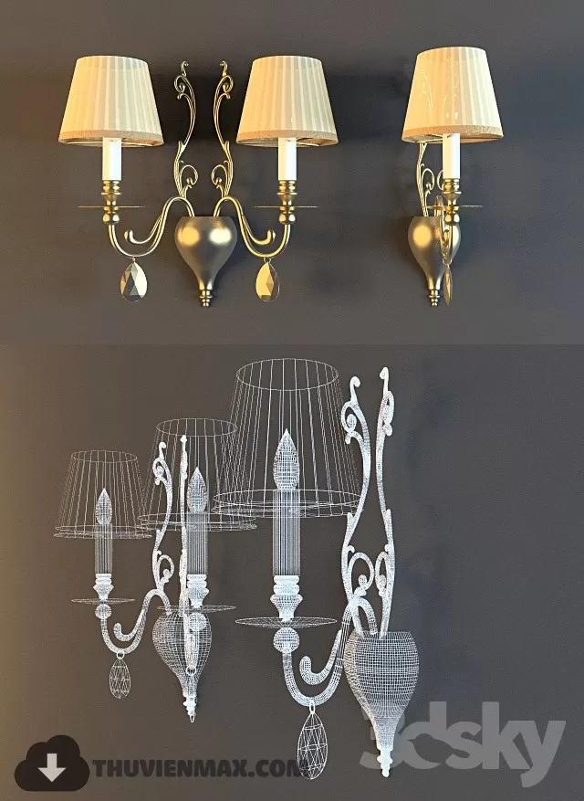 3DSKY MODELS – LIGHTING – Lighting 3D Models – Wall light – 600 3DSKY MODELS – LIGHTING – Lighting 3D Models – Wall light – 600