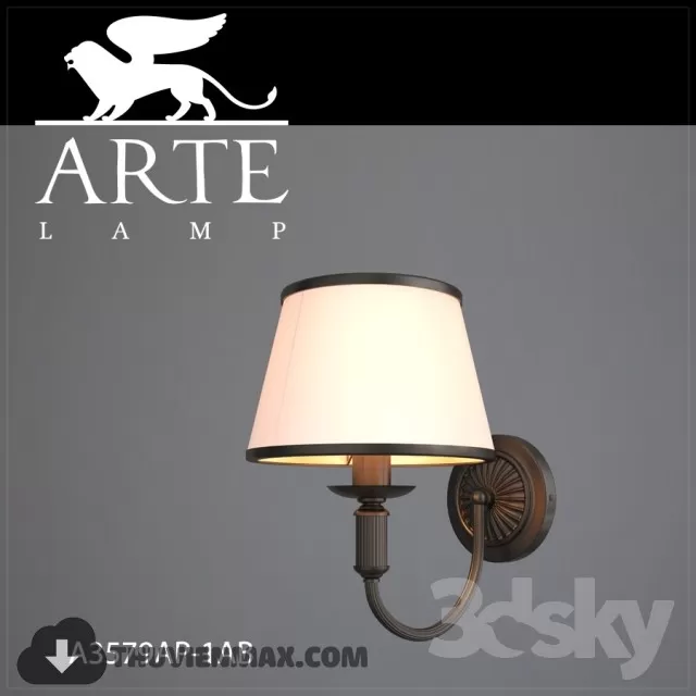 3DSKY MODELS – LIGHTING – Lighting 3D Models – Wall light – 629
