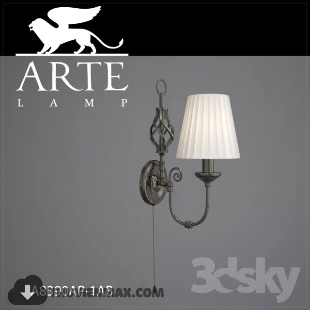 3DSKY MODELS – LIGHTING – Lighting 3D Models – Wall light – 655