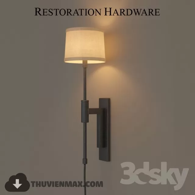 3DSKY MODELS – LIGHTING – Lighting 3D Models – Wall light – 661