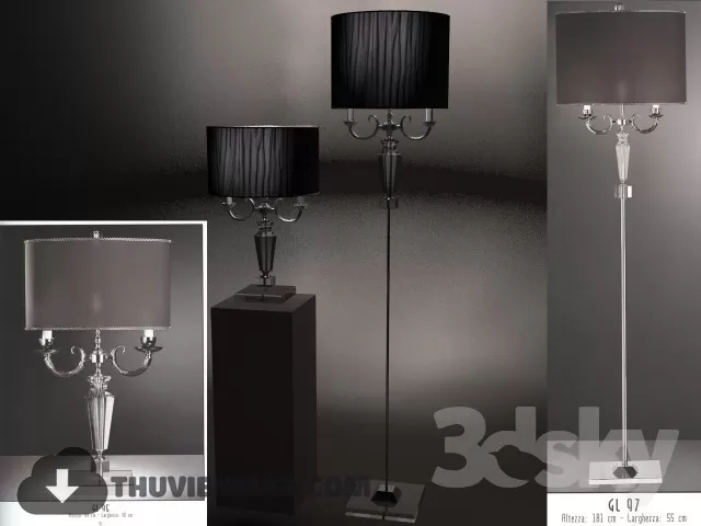 3DSKY MODELS – LIGHTING – Lighting 3D Models – Floor lamp – 068 3DSKY MODELS – LIGHTING – Lighting 3D Models – Floor lamp – 068