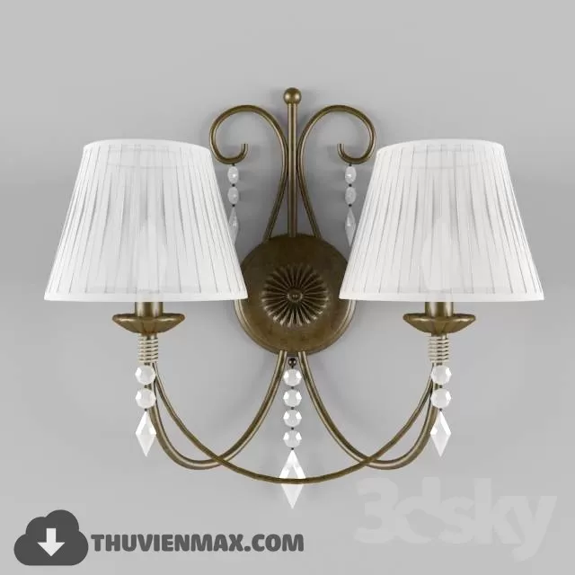 3DSKY MODELS – LIGHTING – Lighting 3D Models – Wall light – 671