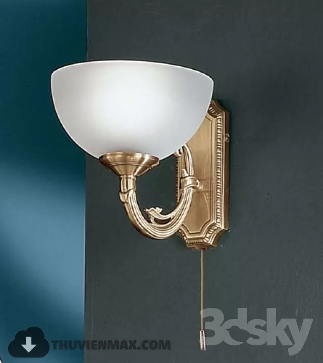 3DSKY MODELS – LIGHTING – Lighting 3D Models – Wall light – 676