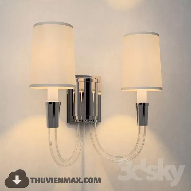 3DSKY MODELS – LIGHTING – Lighting 3D Models – Wall light – 689