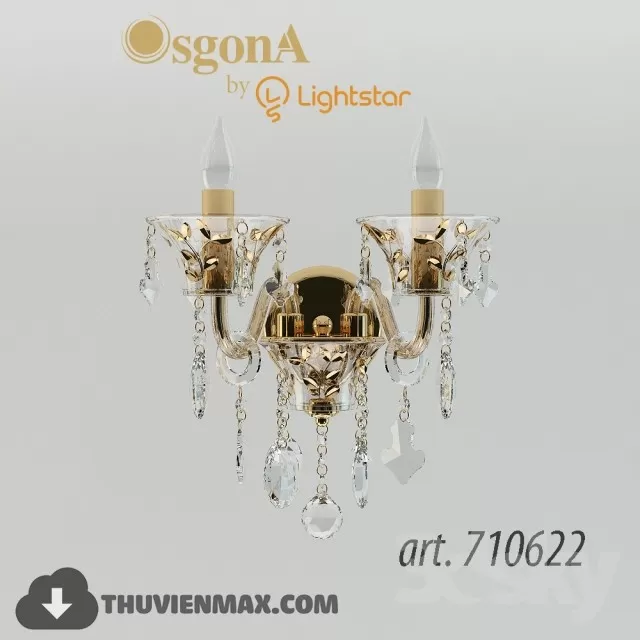 3DSKY MODELS – LIGHTING – Lighting 3D Models – Wall light – 706